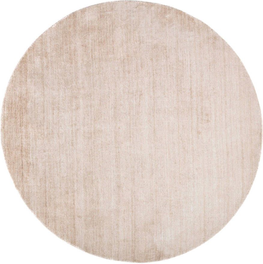 MOMO Rugs Vloerkleed Plain Dust Round Robusto Ivory 150 cm rond