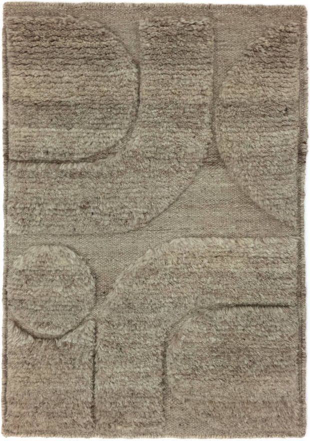 MOMO Rugs Vloerkleed Scala Light Brown 170x240 cm