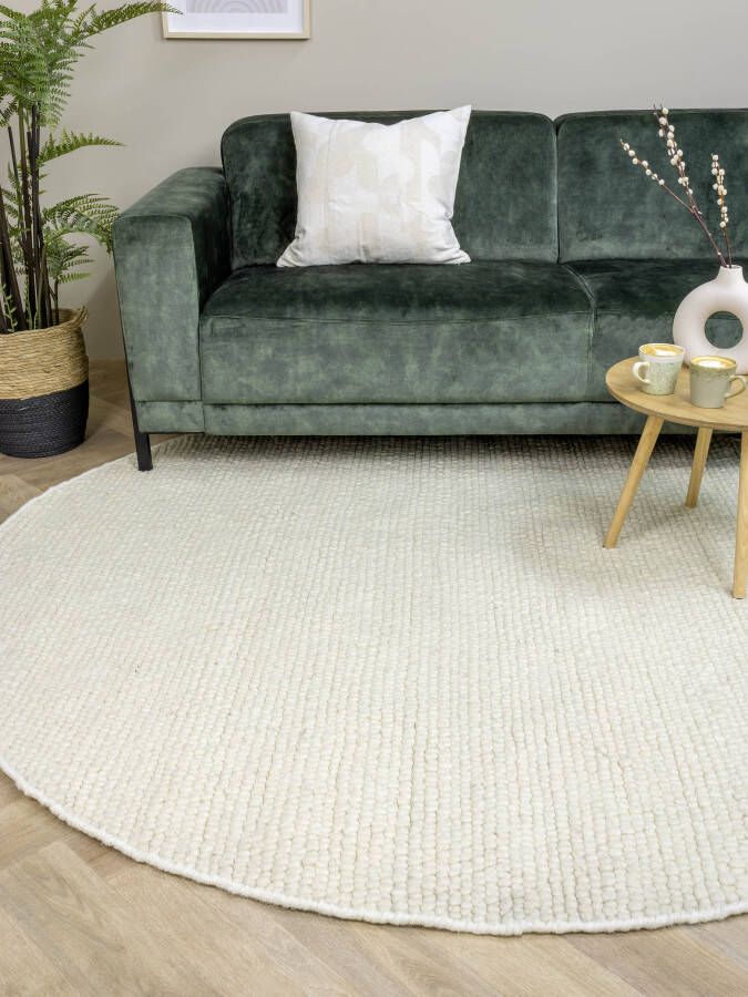 MOMO Rugs Vloerkleed Stone White Rond 200 rond