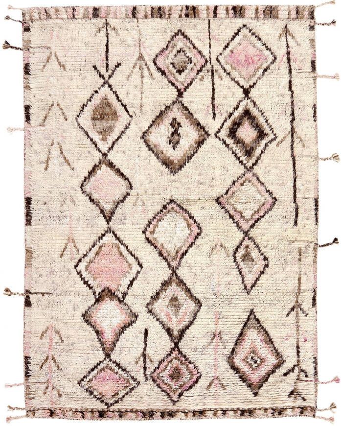 MOMO Rugs Vloerkleed Tribe Ivory Pink 170x240 cm