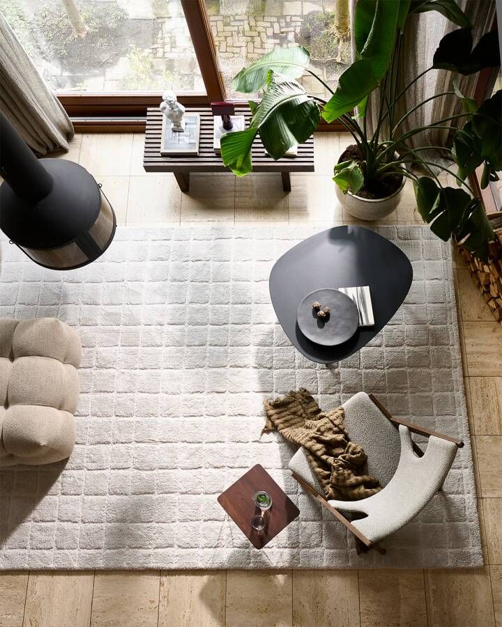 Vtwonen vloerkleed Blocks Warm White
