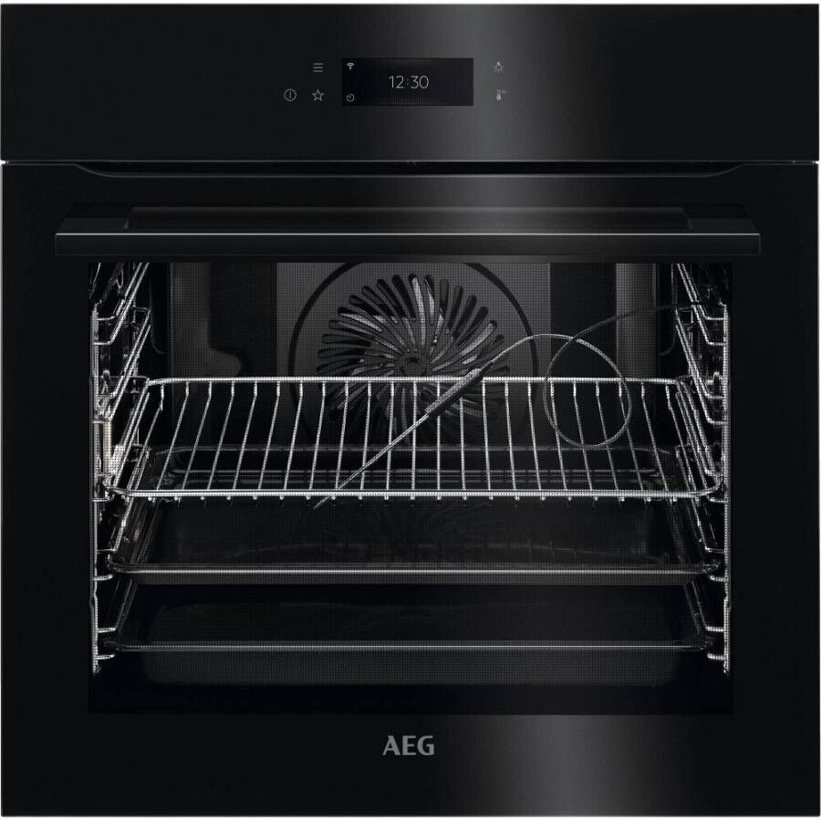 AEG 8000 AssistedCooking Heteluchtoven met pyrolysereiniging BPK742380B