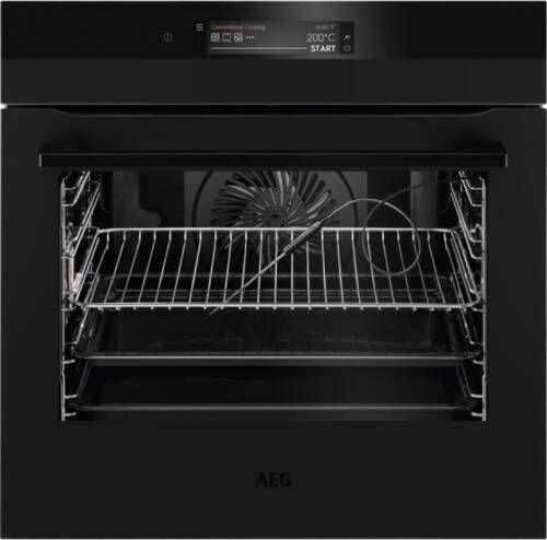 AEG 8000 AssistedCooking Heteluchtoven met pyrolysereiniging BPK848330T