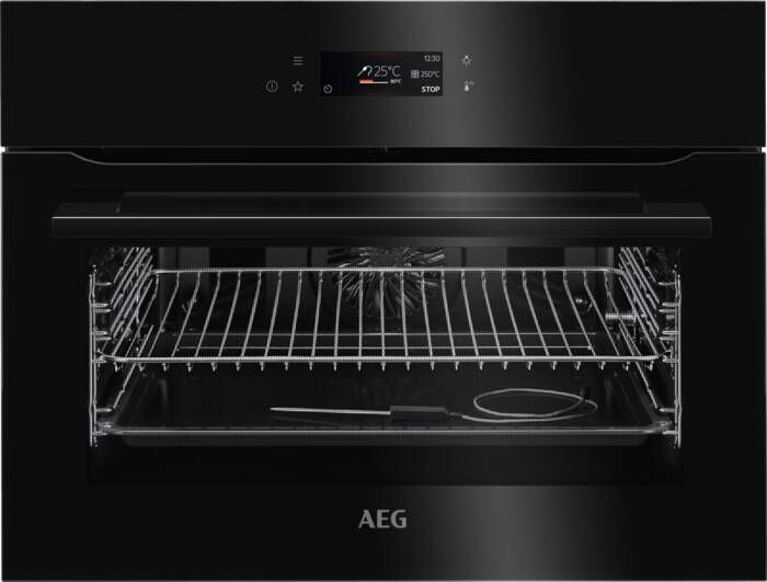 AEG 8000 AssistedCooking Heteluchtoven met pyrolysereiniging KPK742280B