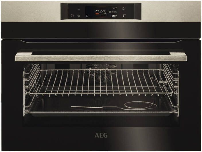 AEG 8000 AssistedCooking Heteluchtoven met pyrolysereiniging KPK742280M