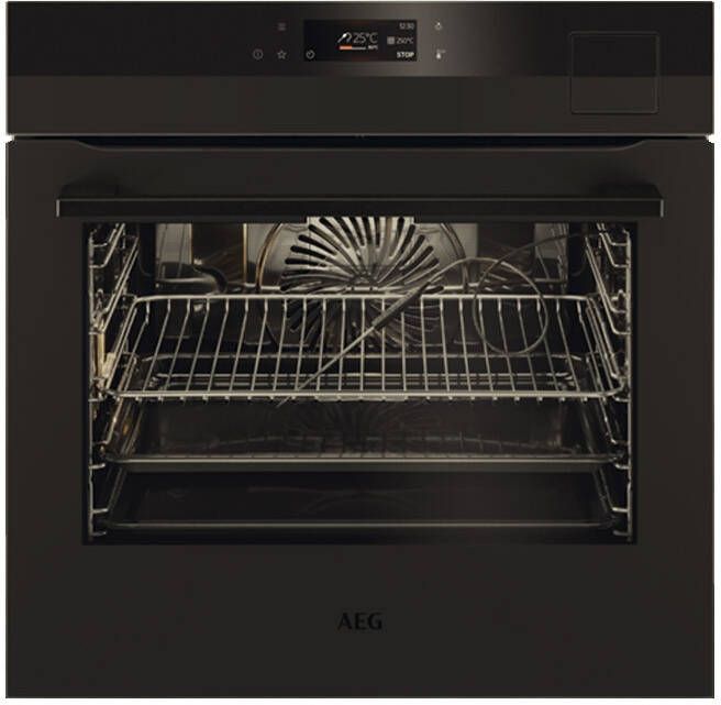 AEG 9000 serie SteamPro Combi hetelucht- en stoomoven BSK792280T