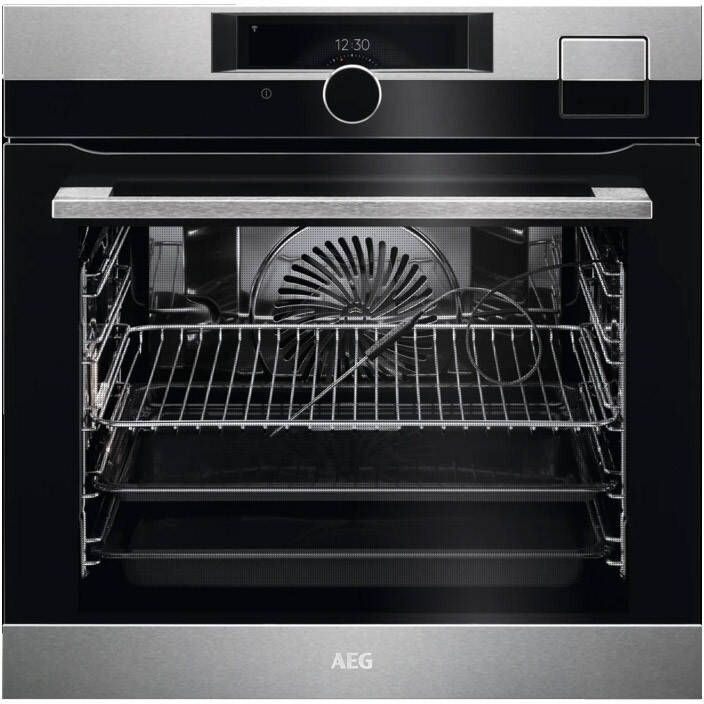 AEG 9000 serie SteamPro Combi hetelucht- en stoomoven BSK999330M