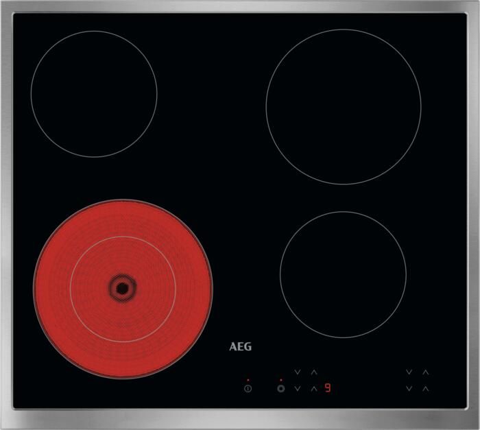 AEG 3000 Radiant Hob keramische kookplaat 60 cm ORS64A00XB