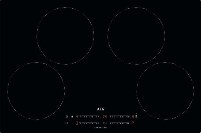 AEG 3000 serie inductie Kookplaat 80 cm IKK8440SCB