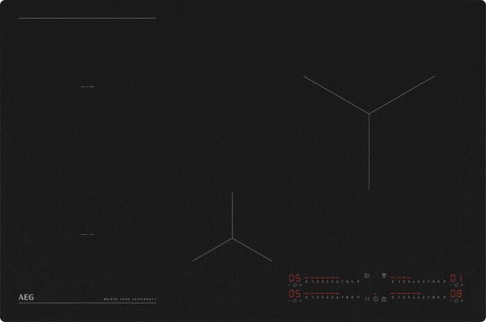 AEG 6000 Bridge inductiekookplaat SaphirMatt 80 cm NII84B00IZ
