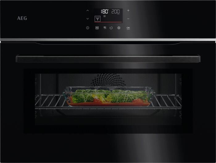 AEG 6000 CombiQuick Heteluchtoven met magnetron TK6NK40PB - Foto 2