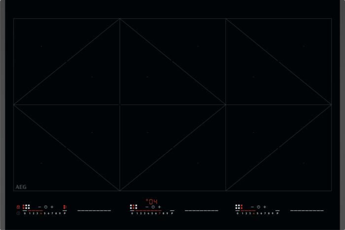AEG 6000 TotalFlex inductiekookplaat 80 cm NIR86T00FB