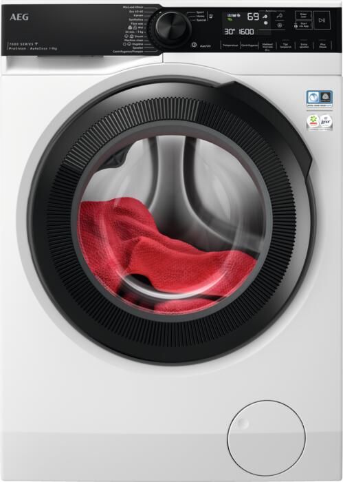 AEG LR7696AAD4 EcoLine 7000 serie ProSteam Wasmachine 10% zuiniger dan energielabel A 9kg Autodose - Foto 2