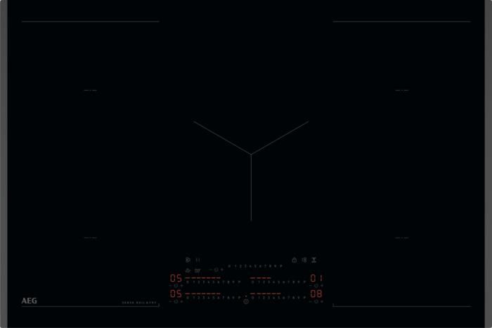 AEG 8000 Sense Boil+Fry inductie 80 cm NIK85M30FB