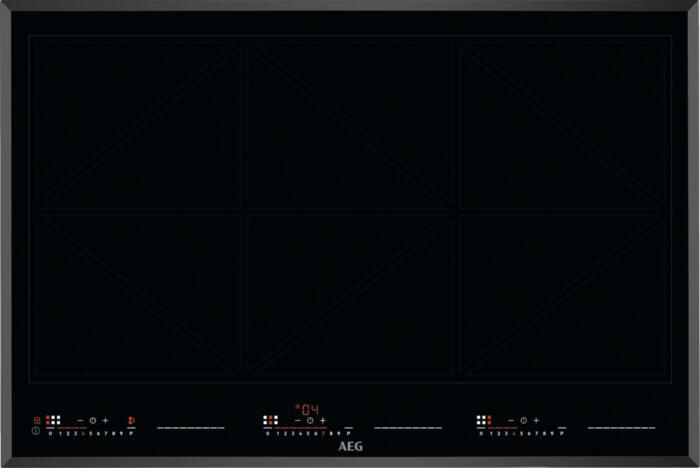 AEG 8000 serie TotalFlex inductie Kookplaat 80 cm IKK8668SFB