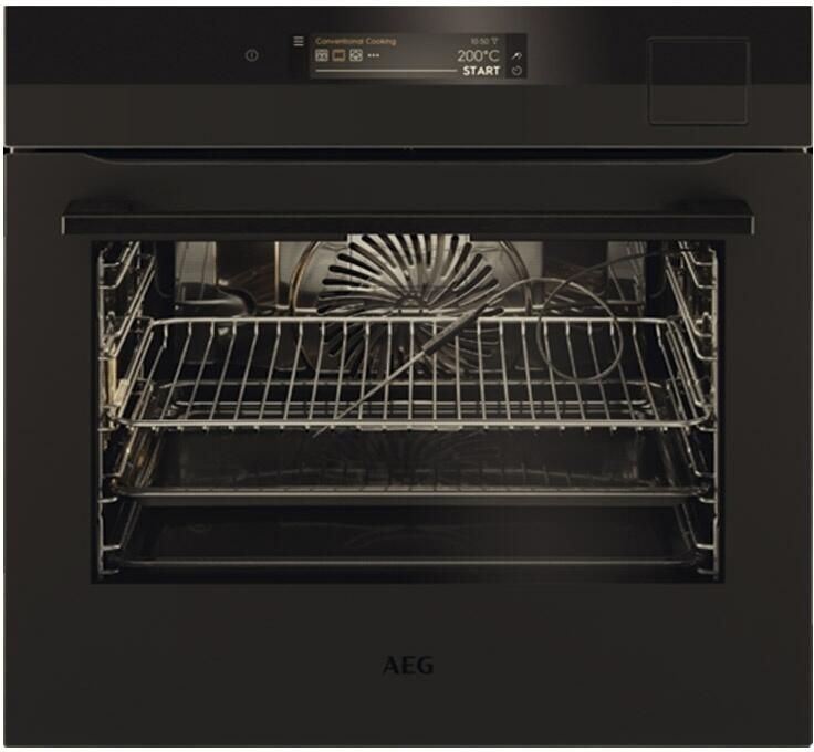 AEG 9000 serie SteamPro Combi hetelucht- en stoomoven BSK898330T