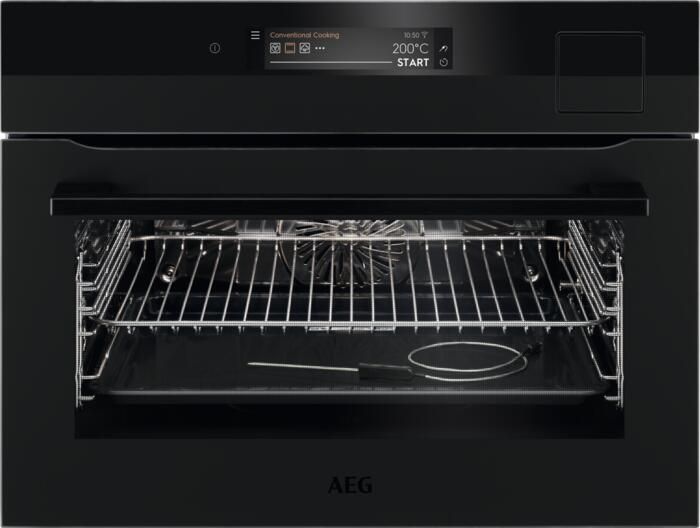 AEG 9000 SteamPro Combi hetelucht- en stoomoven KSK898230T