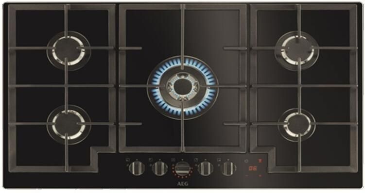 AEG gas Kookplaat 90 cm HKB95450NB