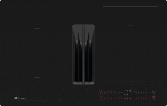 AEG Kookplaat met afzuiging 7000 ComboHob SenseFry SaphirMatt 80 cm PE7000S80