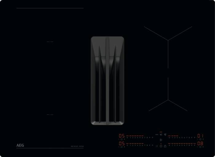 AEG Kookplaat met afzuiging 6000 serie ComboHob met Bridge functie 68 cm NDH74B02CB