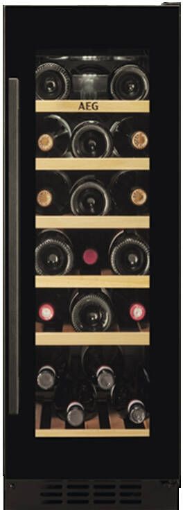AEG AWUS020B5B Inbouw wijnkoelkast zwart 20 flessen 82 cm - Foto 3