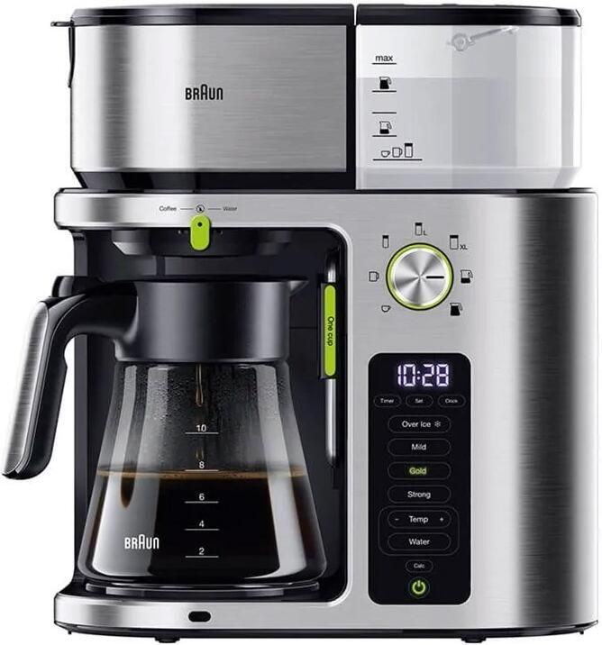 Braun Domestic Home Braun KF 9170 SI MultiServe koffiezetapparaat