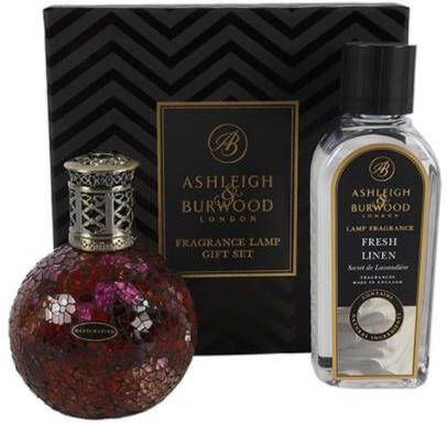 Ashleigh & Burwood Ashleigh and Burwood gift set Fairy Ball + Fresh Linen Geurlamp S rood - Foto 2