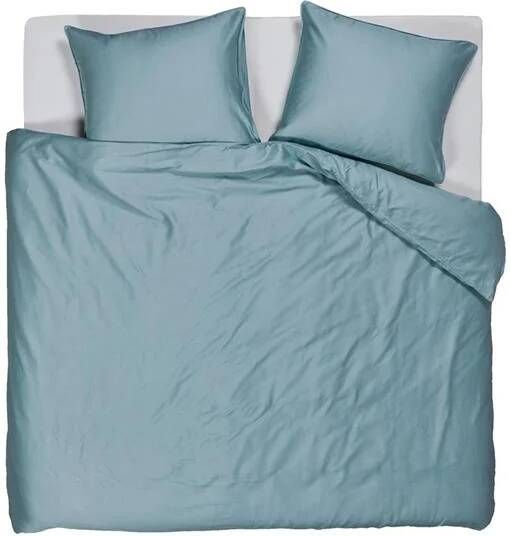 Beddinghouse dekbedovertrek Change blauw grijs lits jumeaux