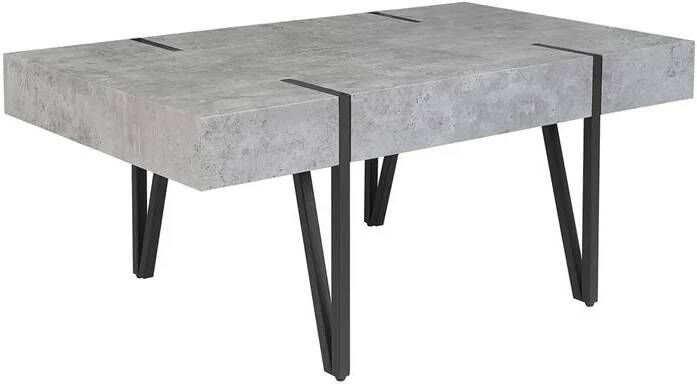 Beliani ADENA Salontafel Grijs MDF