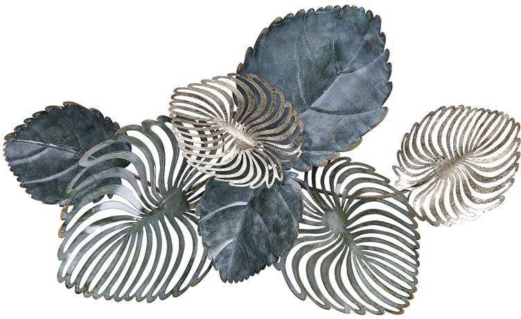 Beliani MAGNESIUM Wanddecoratie Blauw IJzer