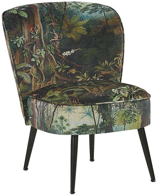 Beliani VOSS Fauteuil Groen Polyester
