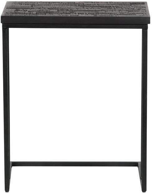 BePureHome Laptoptafel Sharing Teakhout 45 x 35cm Zwart