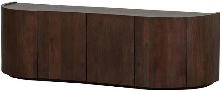 BePureHome Sense Dressoir 4-Deurs Mango Walnoot 50x160x46