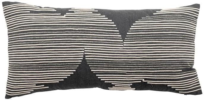 Bloomingville Kussen Brechia 30 x 60cm Grijs