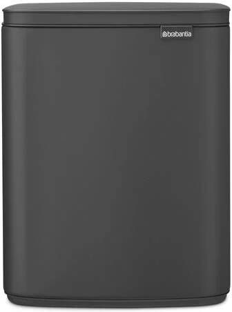 Brabantia Bo Prullenbak 12 L Mineral Infinite Grey