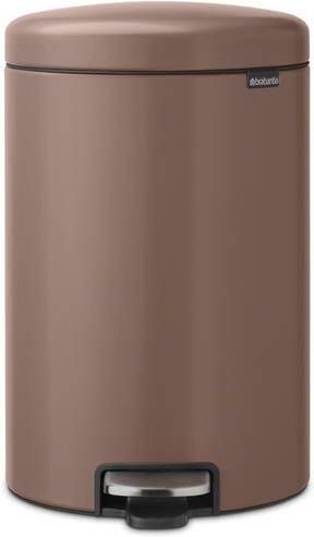 Brabantia NewIcon Pedaalemmer 20 L Satin Taupe