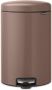 Brabantia NewIcon Prullenbak 20 liter Satin Taupe - Thumbnail 4