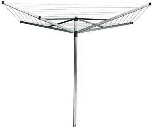 Brabantia Droogmolen 40 Meter Met Metalen Grondanker Topspinner Staal Metallic Grey - Foto 3