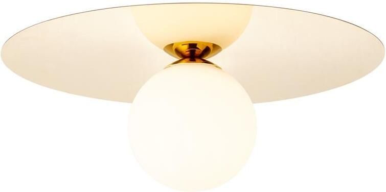 Brilliant Wandlamp Zon Goudkleurig G9