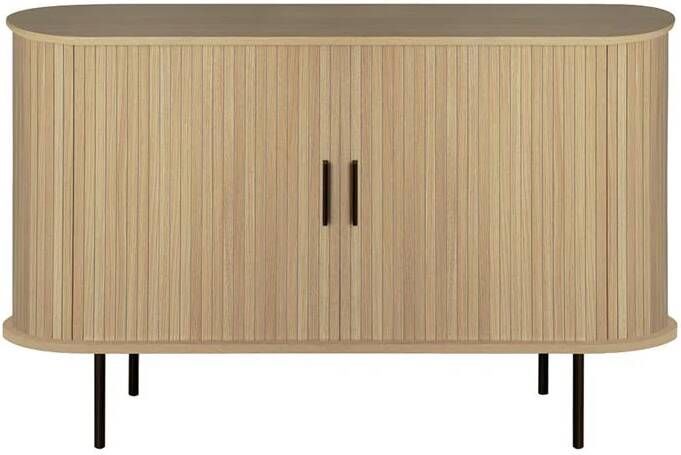 By fonQ basic Panel Dressoir B 120 cm Eiken