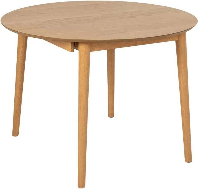 By fonQ " Evolve Eettafel Uitschuifbaar Ø 115 cm Eiken "