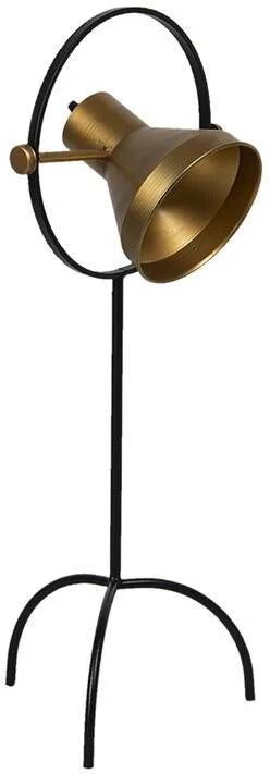 Clayre & Eef Koperkleurig Vloerlamp 33*31*79 cm E27 max 1*60W 5LMP629