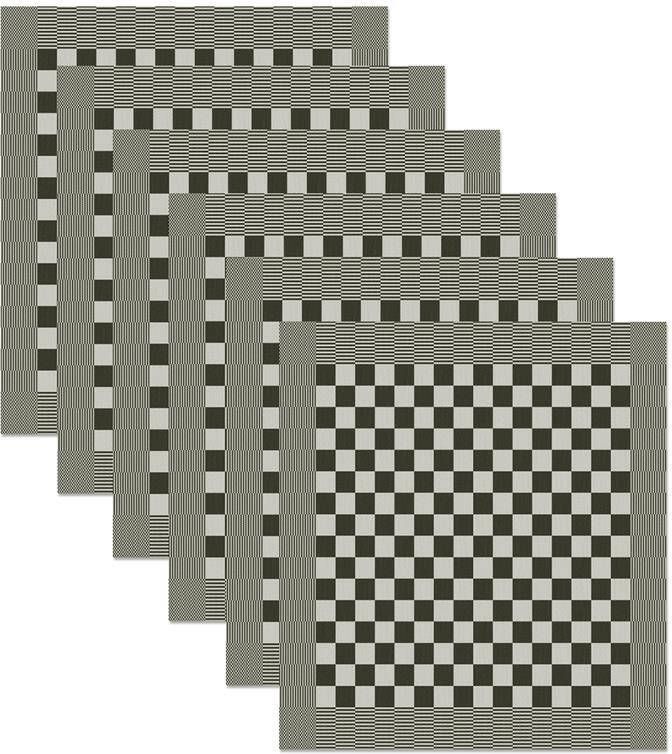 DDDDD Theedoek Barbecue 65x65 cm van 100% katoen jacquard-weefsel (set 6-delig) - Foto 3