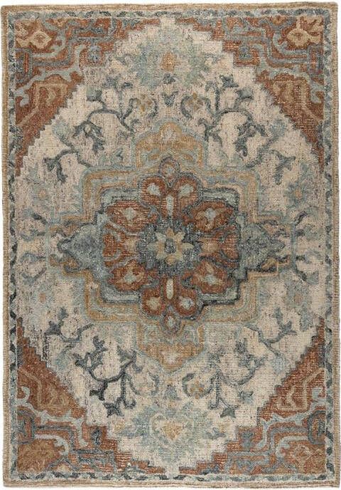 Dutchbone Vloerkleed 'Amori' 160 x 230cm kleur Blauw