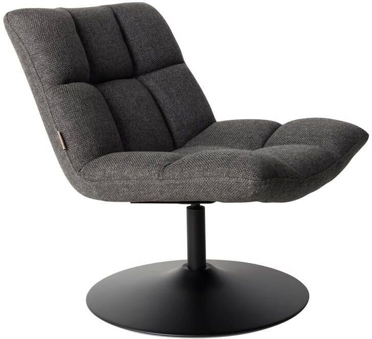 Dutchbone | Dutchbone | Fauteuil Bar Dark Grey | Zitmeubels woonkamer | Draaifauteuil | Zitmeubels woonkamer | Draaifauteuil - Foto 4