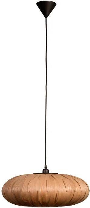 Dutchbone Bond Hanglamp Ovaal 50 cm Hout Naturel