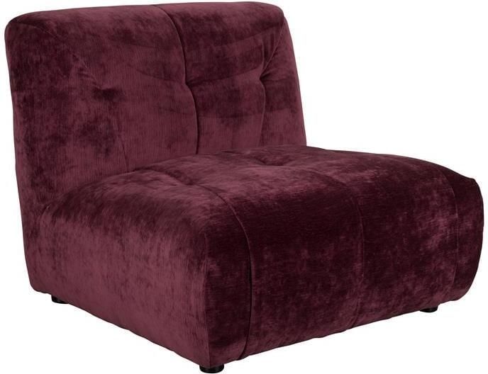 Dutchbone 1-zits Bank Giada Modulair Velvet Plum