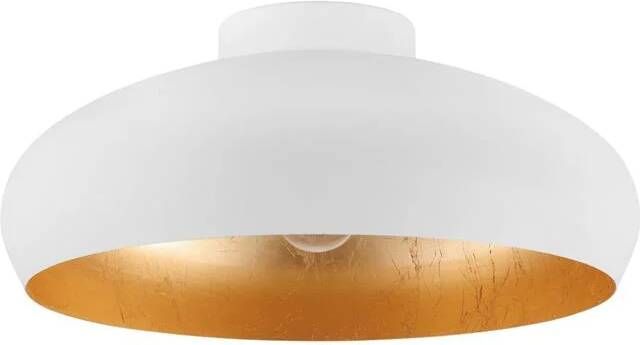 EGLO Mogano Plafondlamp - E27 - Ø 40 cm - Wit|Goud