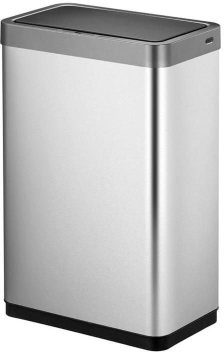EKO Mirage X Sensor 47L Zilvermat RVS Afvalbak Fingerprintproof Soft-close
