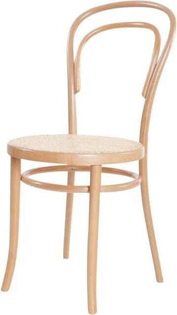 Fameg Vienna Thonet No.14 Houten Bistrostoel Naturel Rotan Zitting